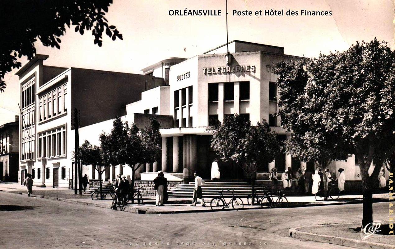 Orleansville - Poste et Hotel des Finances - 1956.jpg